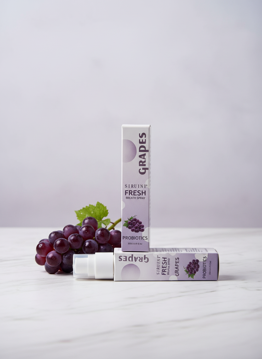 SIRUINI® Fresh Breath Spray – Grapes