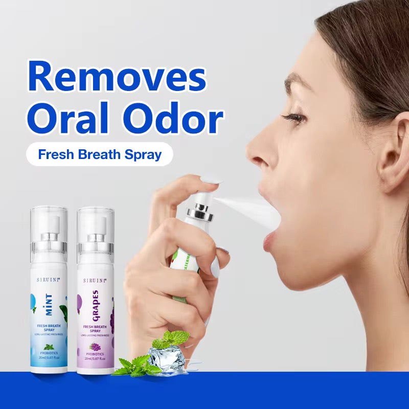 Frische fruchtige Mundsprays