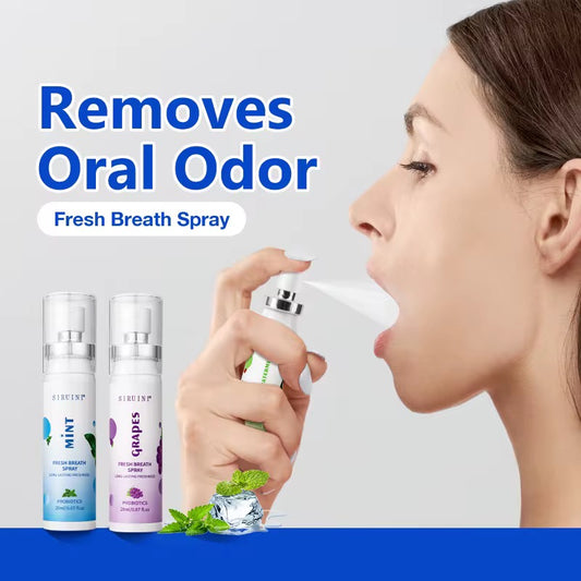 Frische fruchtige Mundsprays