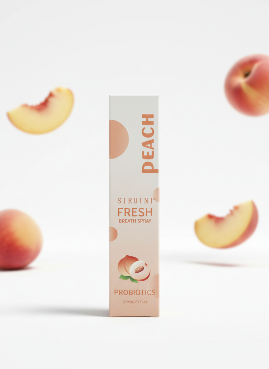 SIRUINI® Fresh Breath Spray – Peach